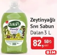 DALAN ZEYTİNYAĞLI SIVI SABUN 3 L